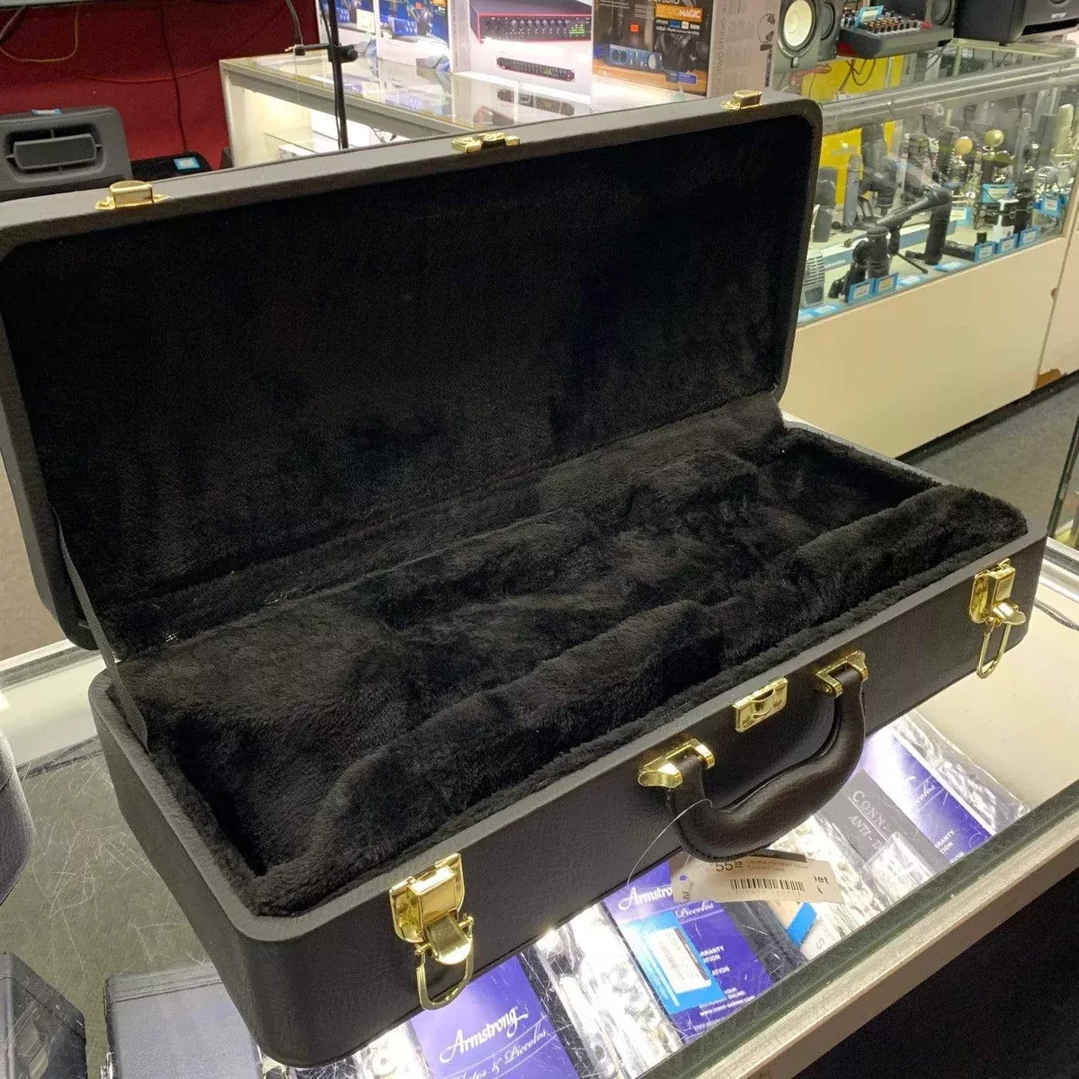 Capece Hardshell Wood Trumpet Case