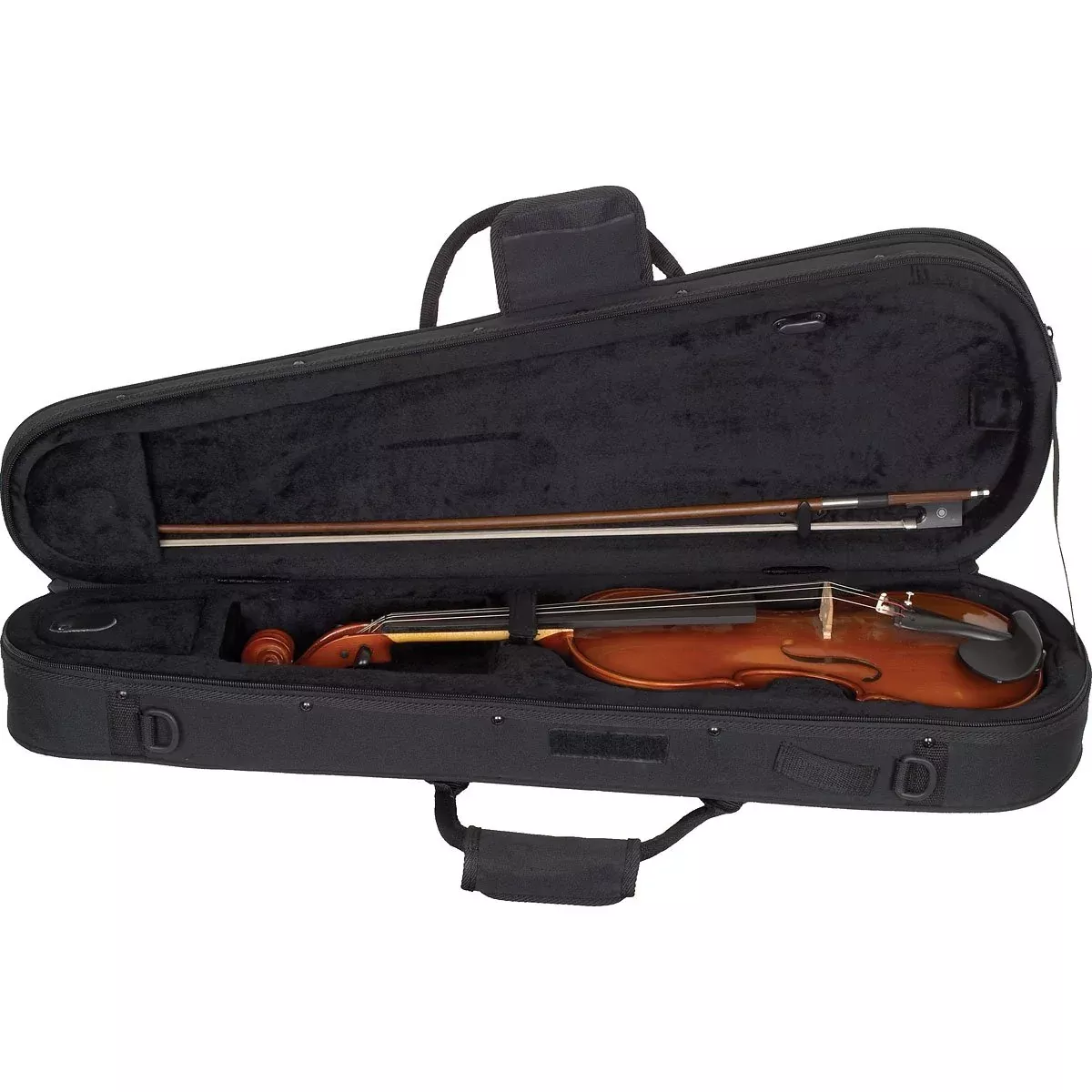 Capece V-100 Nylon Violin Case, 1/2