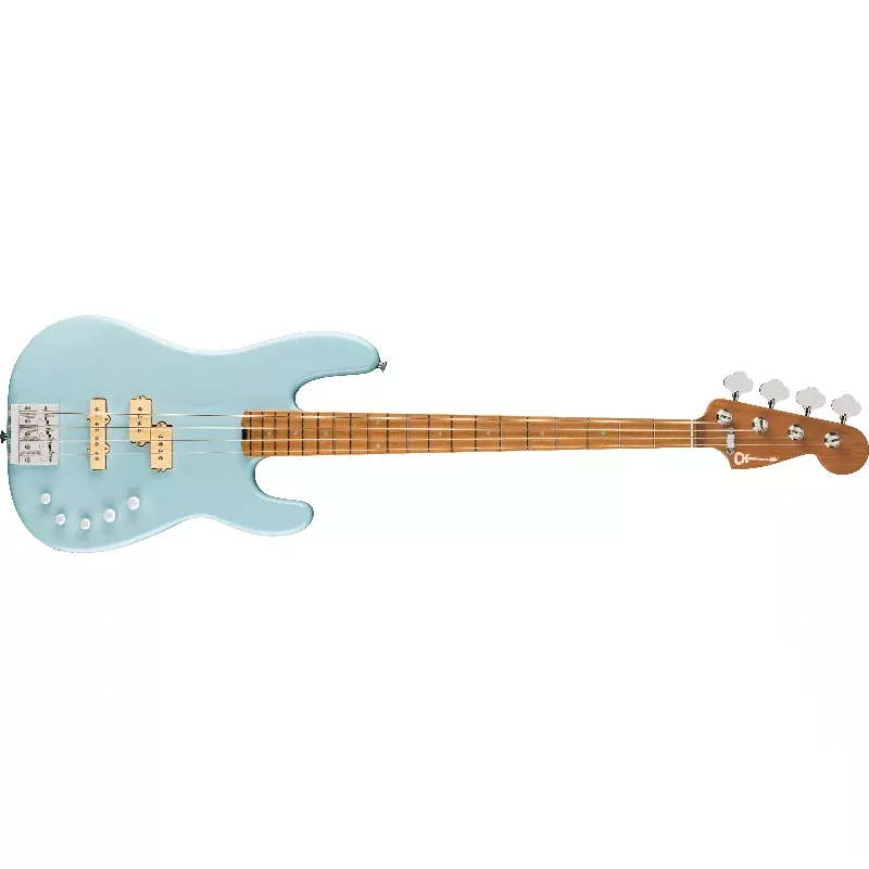 CHARVEL Pro-Mod San Dimas Bass PJ IV, Caramelized Maple Fingerboard, Sonic Blue 2963068527