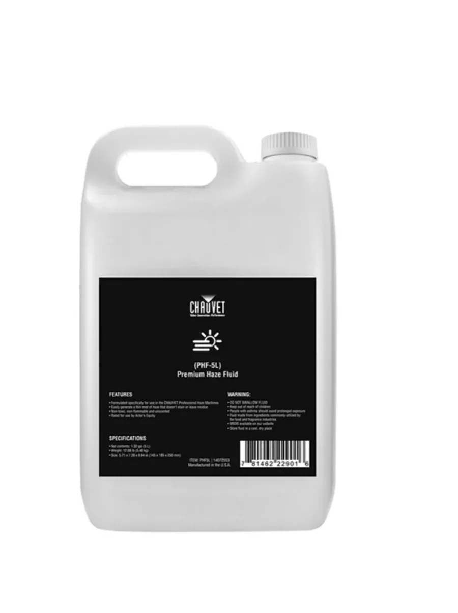 Chauvet Pro Professional Haze Fluid - 5 Liters