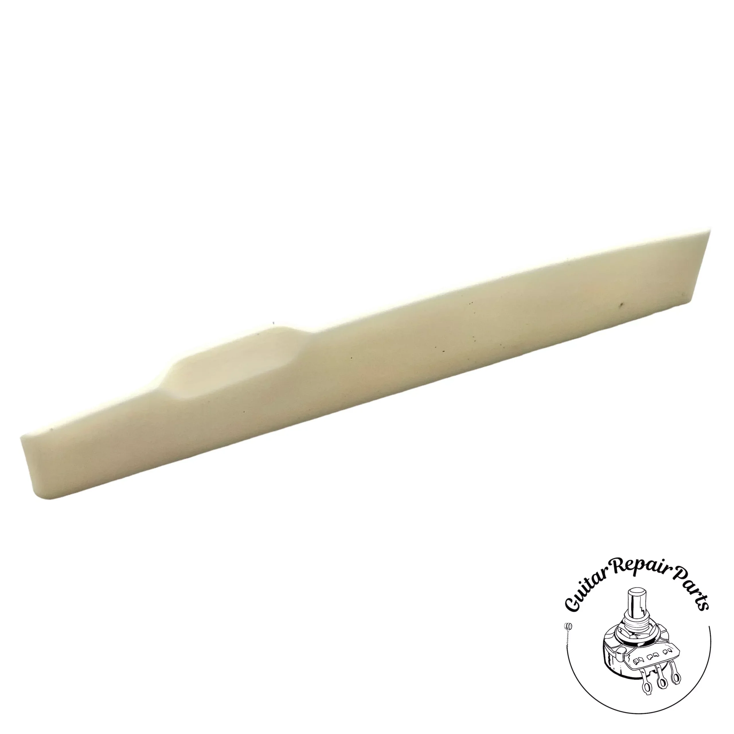 Compensated Saddle For Gibson Acoustic Guitars – Bleached Bone