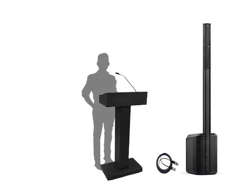 Corporate Medium Podium Speaker Sound Only
