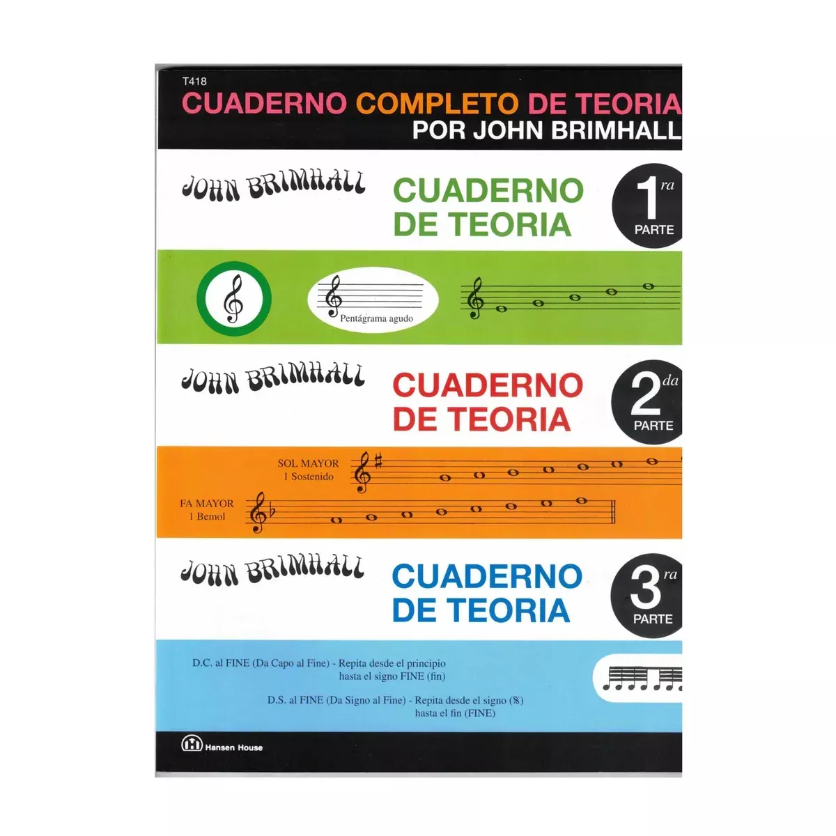 Cuaderno de Teoría 3 en 1 John Brimhall