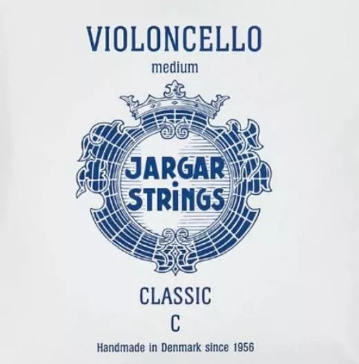 Cuerda Jargar -Medium- (Azul) Cello 4/4 Do-4Cromo