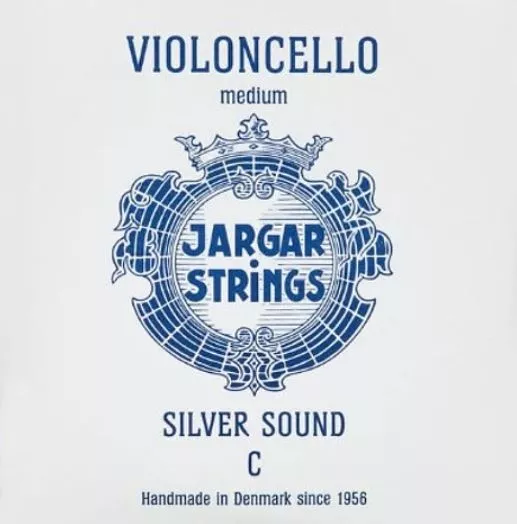 Cuerda Jargar -Medium- (Azul) Cello 4/4 Do-4Plata