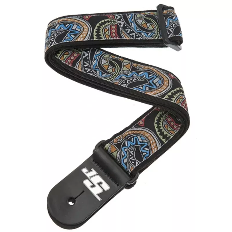 D’Addario 50mm Joe Satriani Guitar Strap, Snakes Mosaic