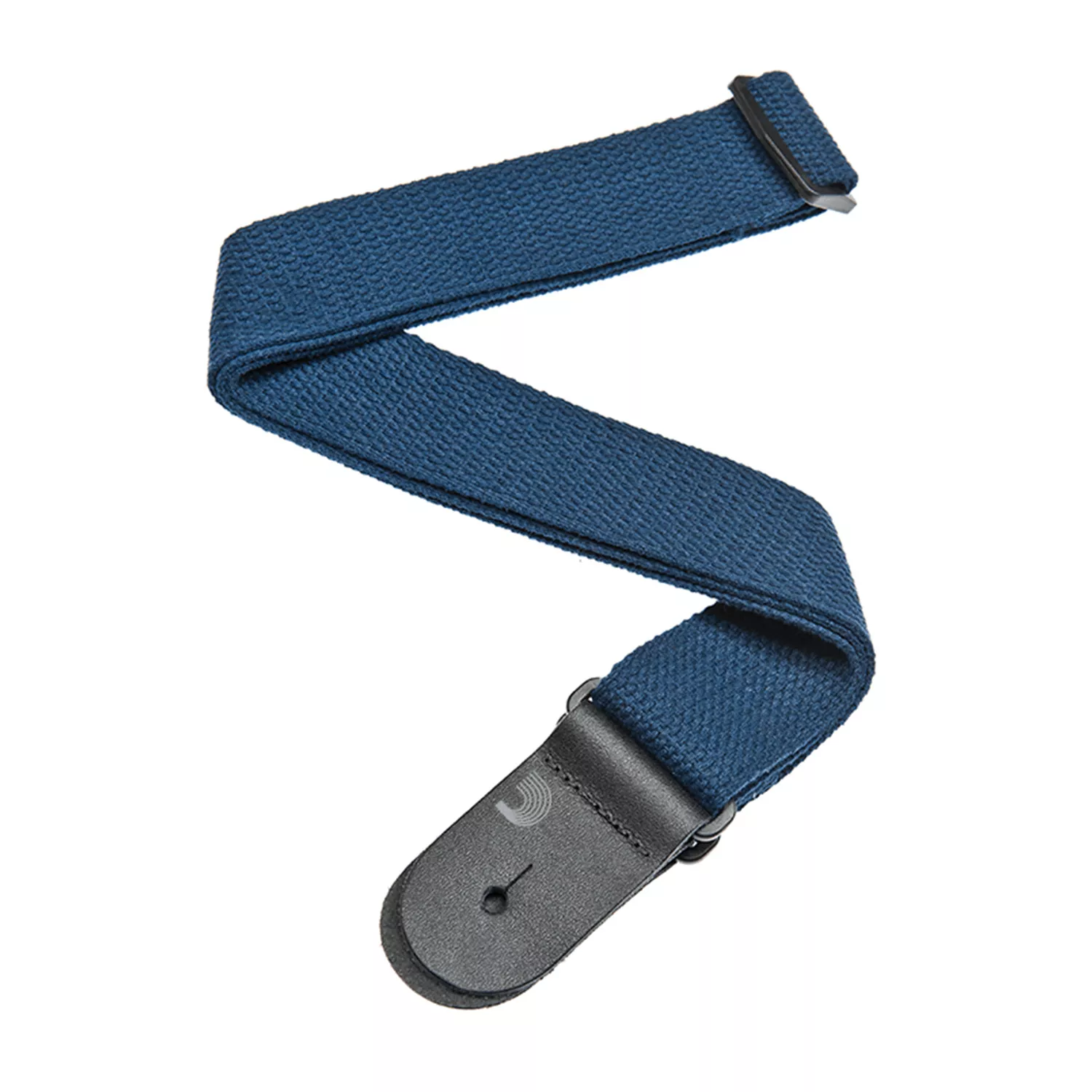D'Addario Cotton Guitar Strap, Navy Blue