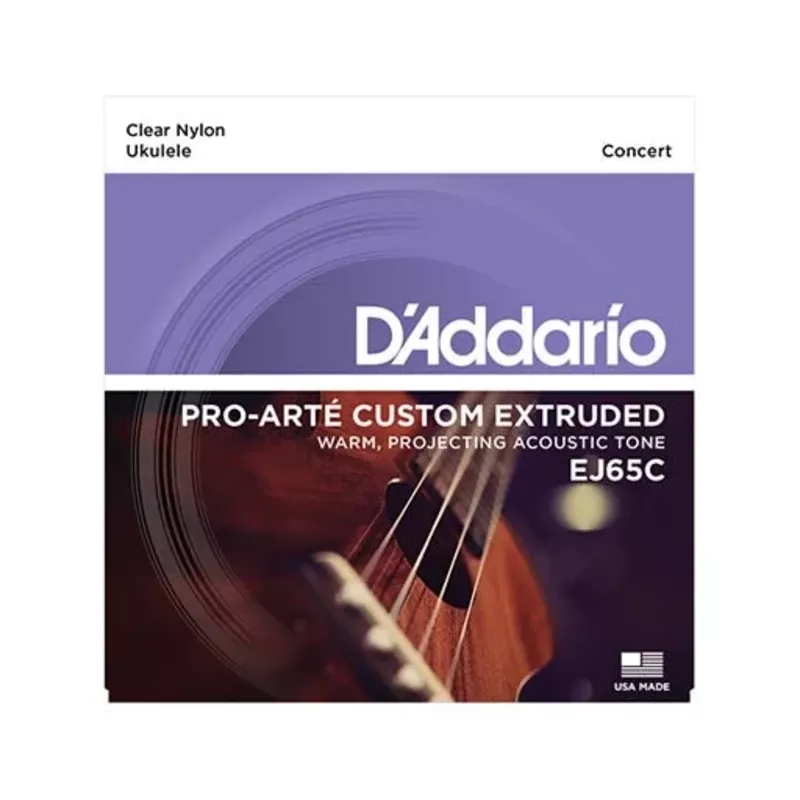 D’Addario EJ65C Pro-Arte Custom Extruded Concert Ukulele Strings
