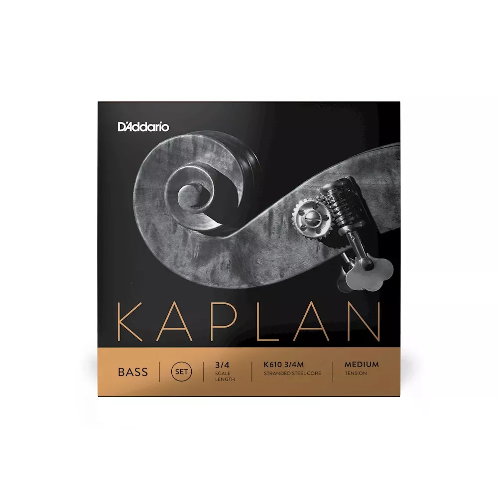 D'Addario Kaplan String Bass 3/4 Medium String Set