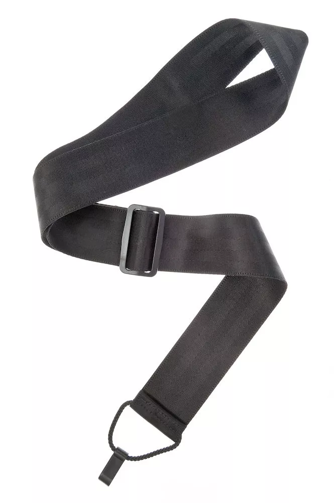 D'ADDARIO NYLON CLASSICAL GUITAR STRAP, BLACK - 50CL000