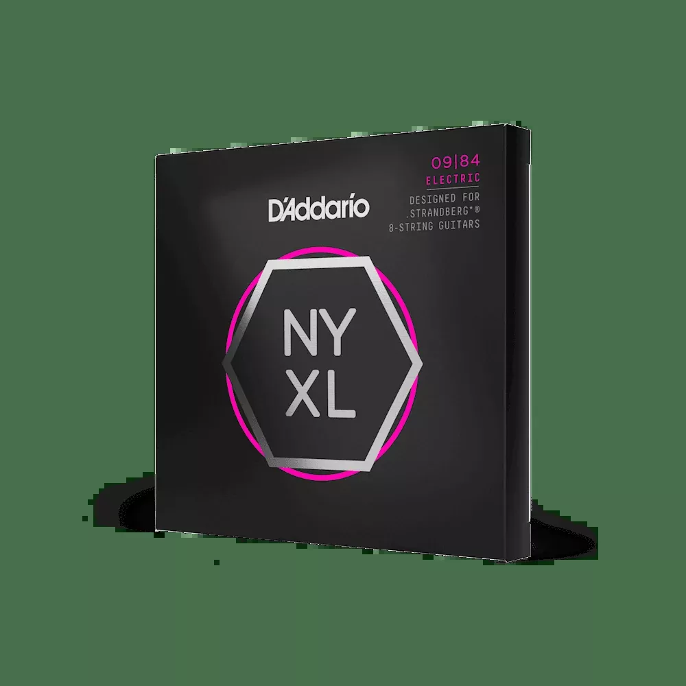D’Addario NYXL 09–84 for Strandberg 8-String – Custom Light (NYXL0984SB)