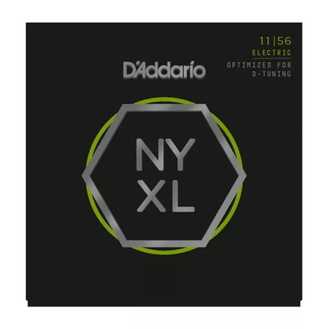 D’Addario NYXL1156 Electric Guitar Strings, Medium Top / Extra-Heavy Bottom