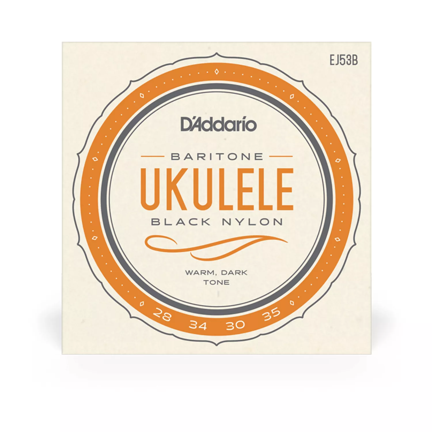 D'Addario Pro-Arté Rectified Black Nylon Baritone Ukulele Strings