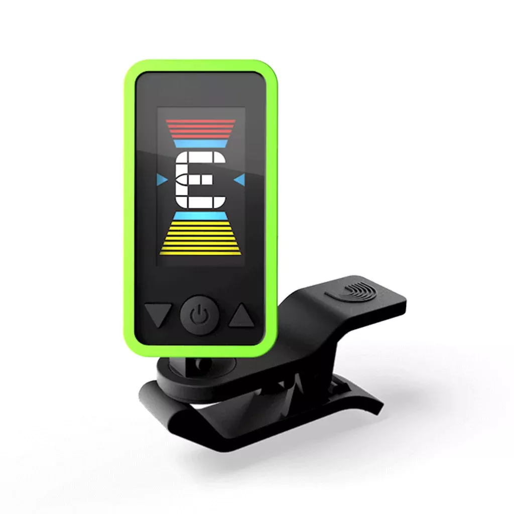 D’Addario PW-CT-17GN Eclipse Headstock Tuner, Green