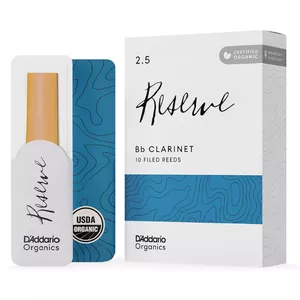 D'Addario Reserve Bb Clarinet Reeds| 2.5 (Box of 10)