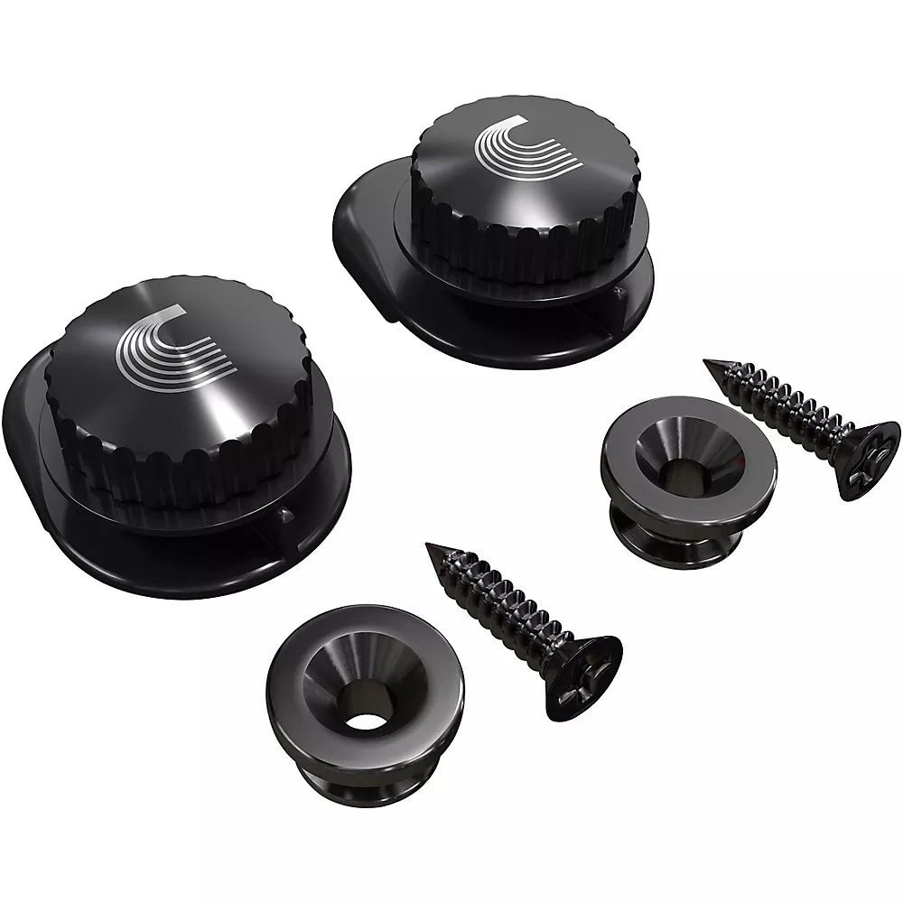 D'Addario Universal Strap Lock System, Black