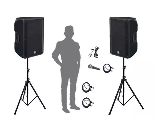D.J. Medium P.A. Package with Microphone, No Sub
