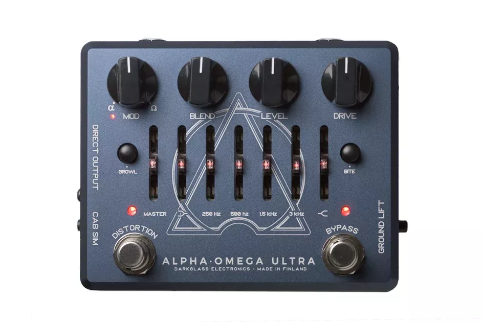 Darkglass Electronics Alpha Omega Ultra Distortion Preamp Pedal