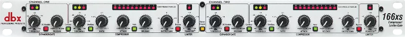 DBX 166XS COMPRESSOR/LIMITER/GATE - 166XS
