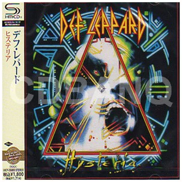 Def Leppard - Hysteria - Japan Jewel Case SHM - UICY-25009 - CD