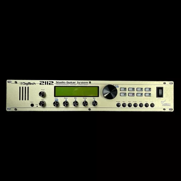 DigiTech 2112 Studio Guitar System Programmable Preamp + DigiTech Control One