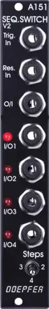 DOEPFER A-151V QUAD SEQUENTIAL SWITCH V2 VINTAGE EDITION