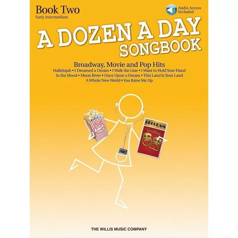 A Dozen A Day Songbook - Book 2 - Book/CD Pack