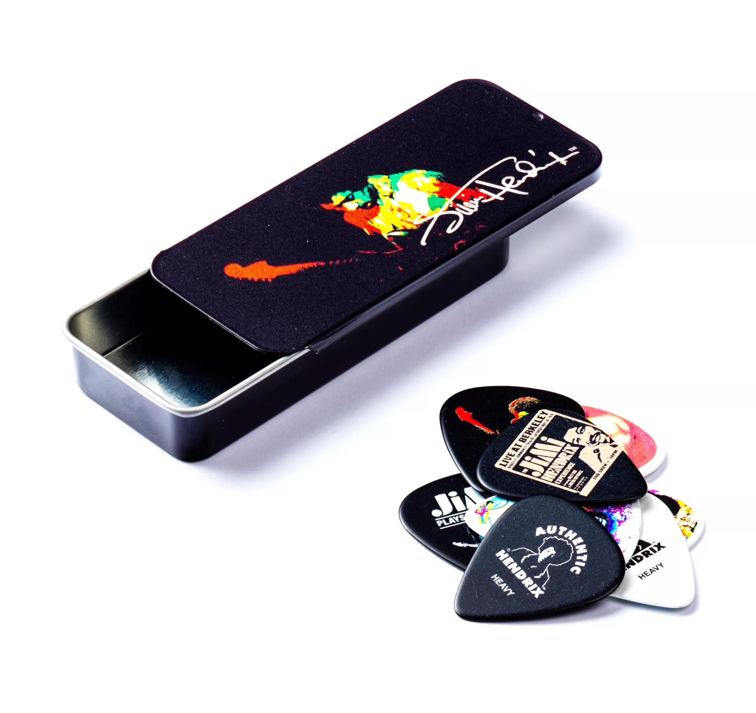 DUNLOP JIMI HENDRIX BAND OF GYPSYS 6-PICK TIN - DUNLJHPT04H
