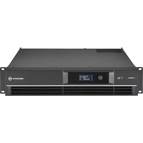 DYNACORD DSP 2 X 1400W POWER AMPLIFIER - C2800FDI-US