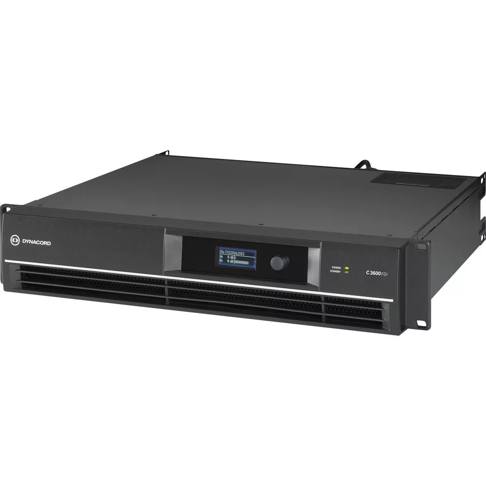 DYNACORD DSP 2 X 1800W POWER AMPLIFIER - C3600FDI-US