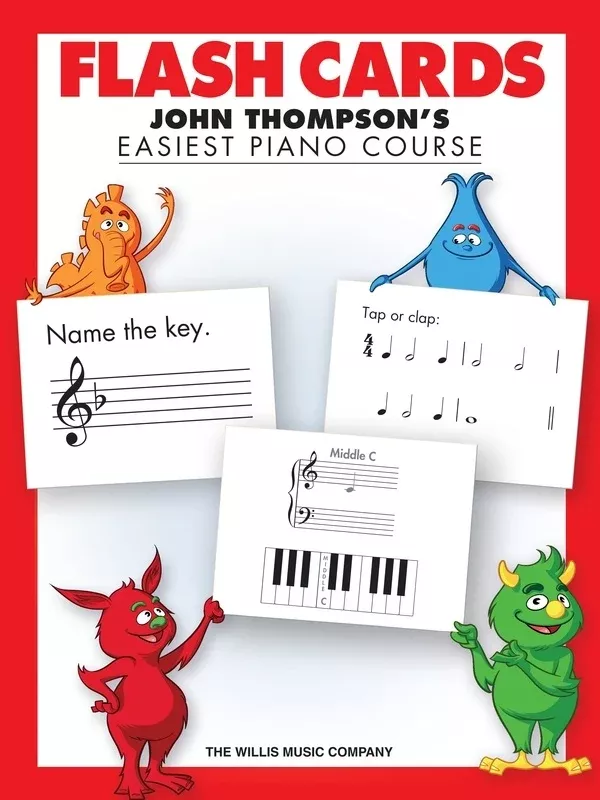 Easiest Piano Course - Flash Cards