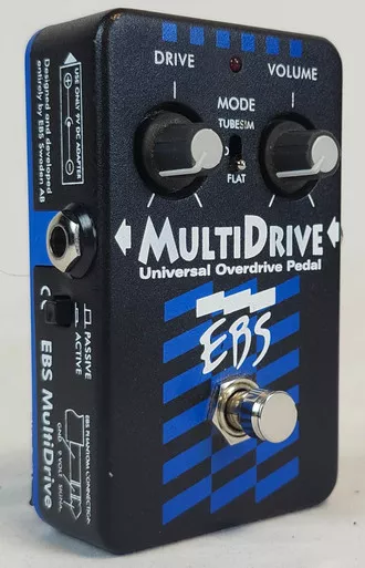 EBS MultiDrive Class A Analog Overdrive Stompbox, Effect Pedal