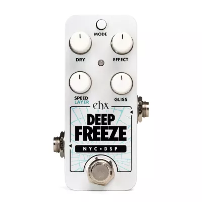 Electro-Harmonix Deep Freeze Sound Retainer Effects Pedal