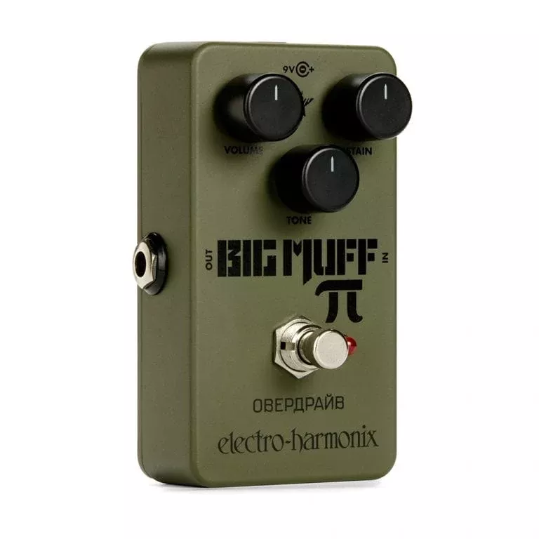 ELECTRO-HARMONIX GREEN RUSSIAN BIG MUFF DISTORTION-SUSTAINER