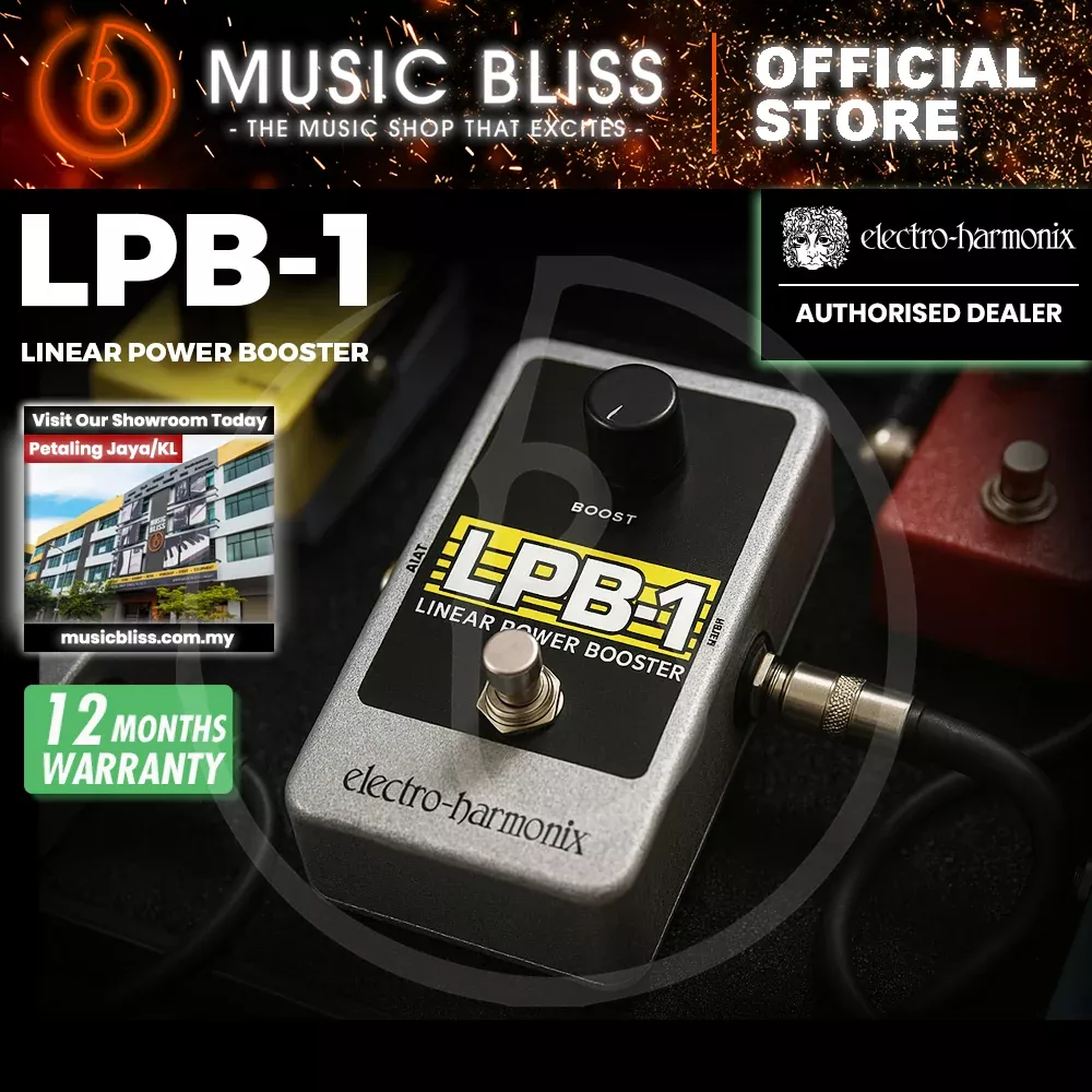 Electro Harmonix Nano LPB-1 Power Booster Guitar Effects Pedal