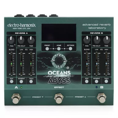 Electro Harmonix OCEANS ABYSS Advanced Reverb Laboratory
