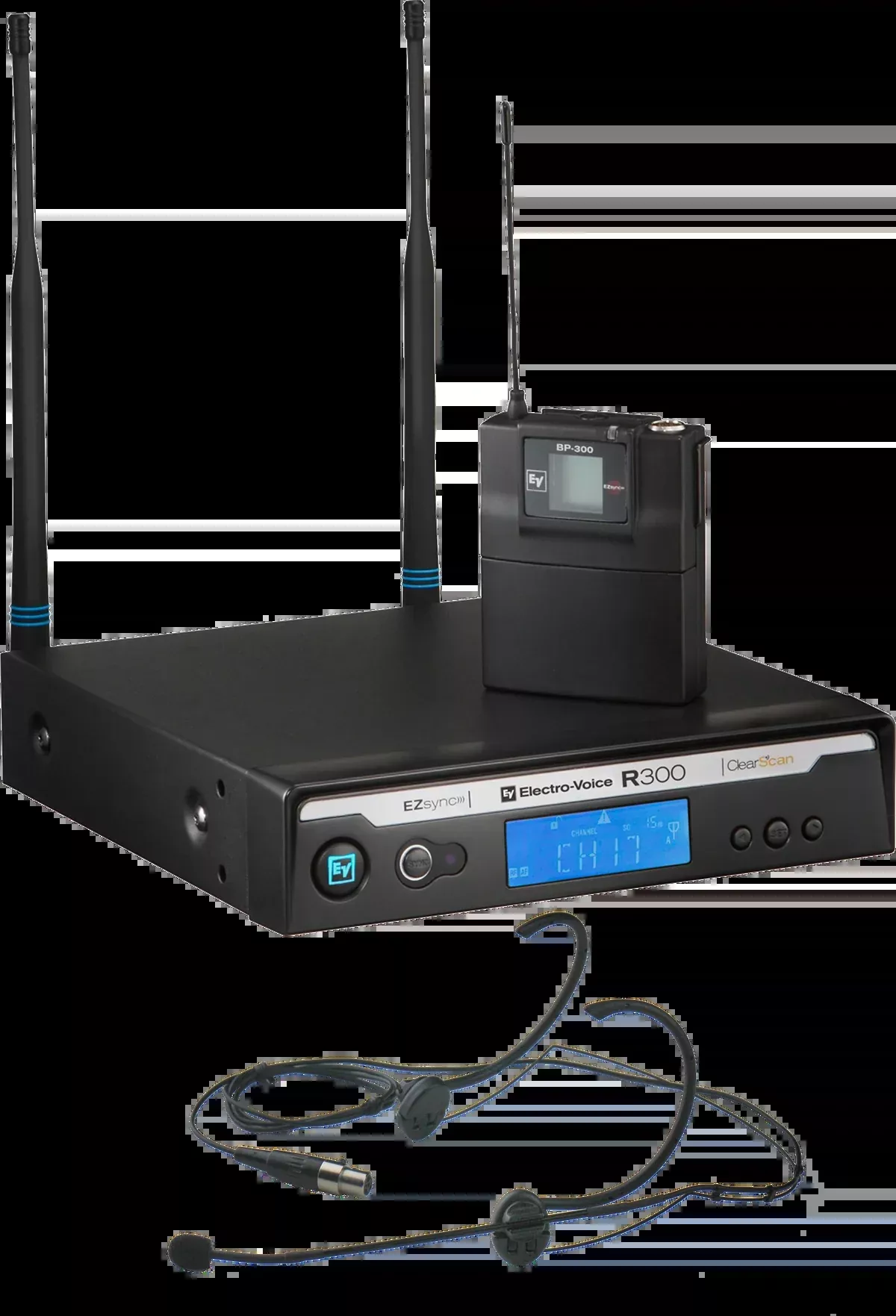 Electro-Voice R300-E-C Headworn Wireless Microphone System