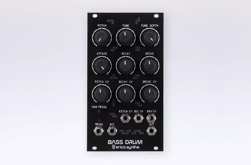 ERICA SYNTHS BASS DRUM BLACK
