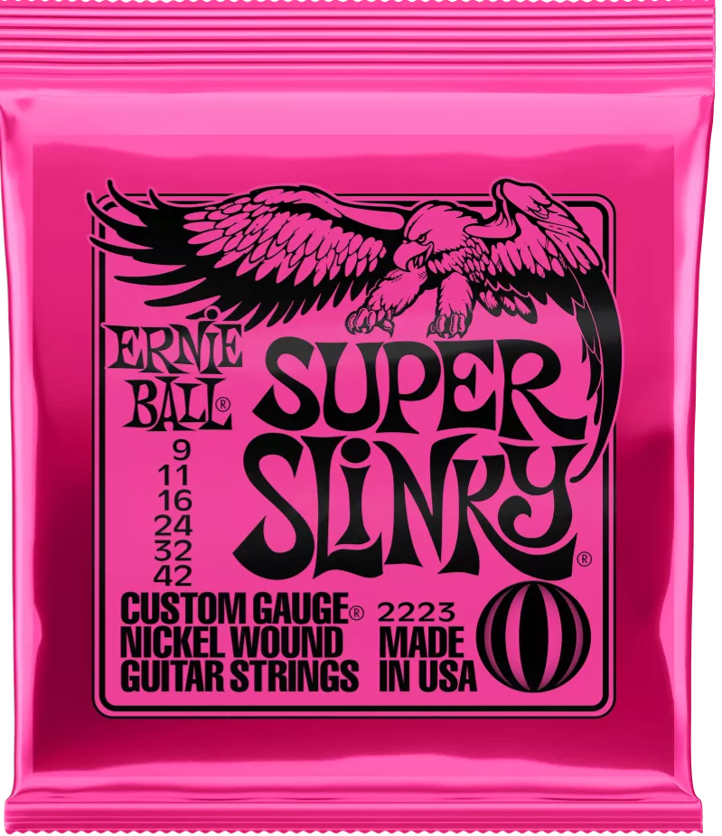ERNIE BALL 2223 SUPER SLINKY .009 - .042 - P02223