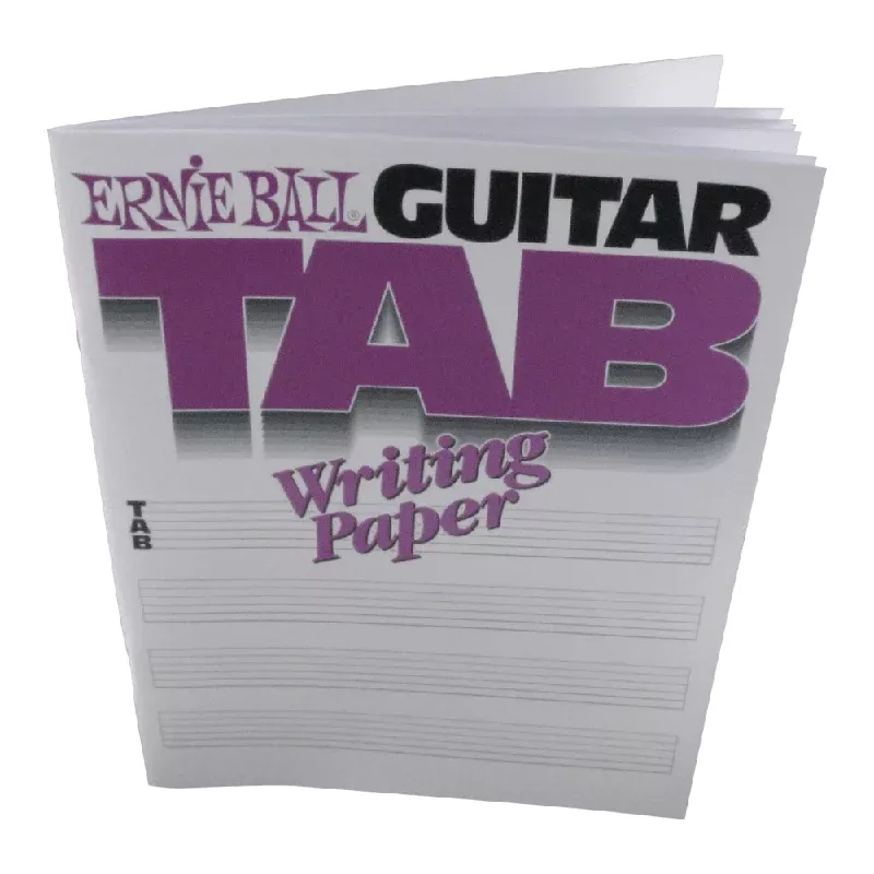 Ernie Ball Guitar Tab Writing Paper