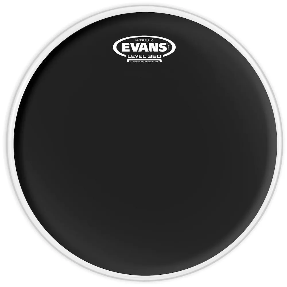 EVANS HYDRAULIC BLACK DRUM HEAD, 18 INCH - TT18HBG
