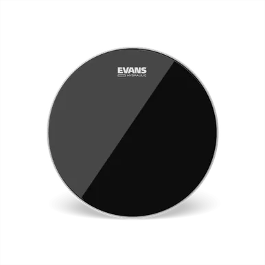 Evans TT14HBG Hydraulic Black Drum Head, 14 Inch