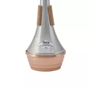 Faxx Trumpet Straight Mute, Aluminum with Copper Bottom