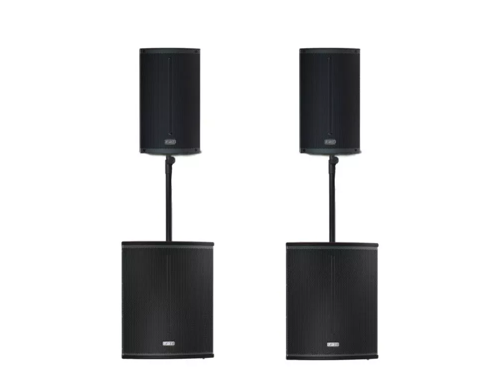 FBT X 4000 Package V2 – Active PA System with Dual Subs & Speakers
