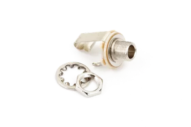 Fender 1/4" 2-Conductor Guitar Output Jack with Mounting Hardware