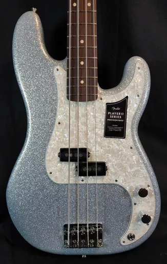 Fender 75th Anniversary Player II Precision Bass, Diamond Dust Sparkle, w/Bag