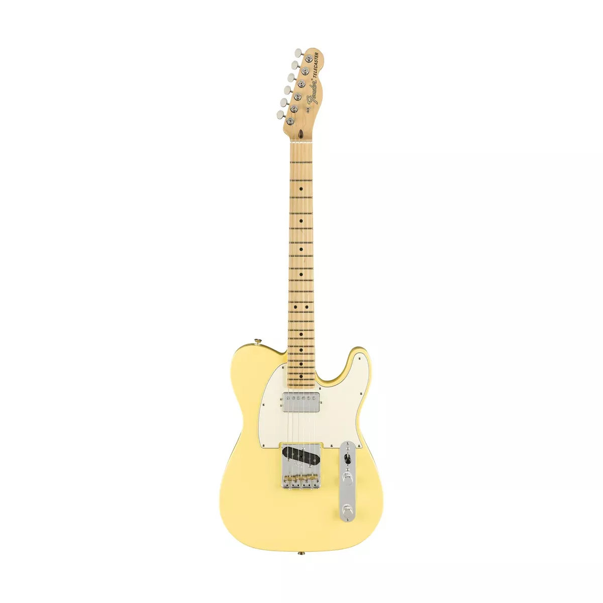Fender American Performer HS Telecaster Electric Guitar, Maple FB, Vintage White