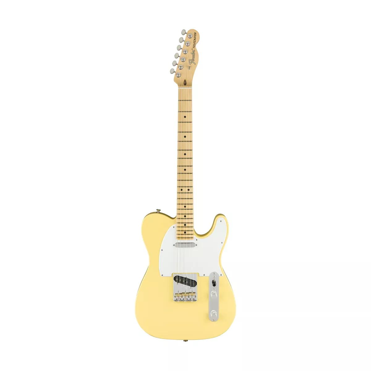 Fender American Performer Telecaster Electric Guitar, Maple FB, Vintage White
