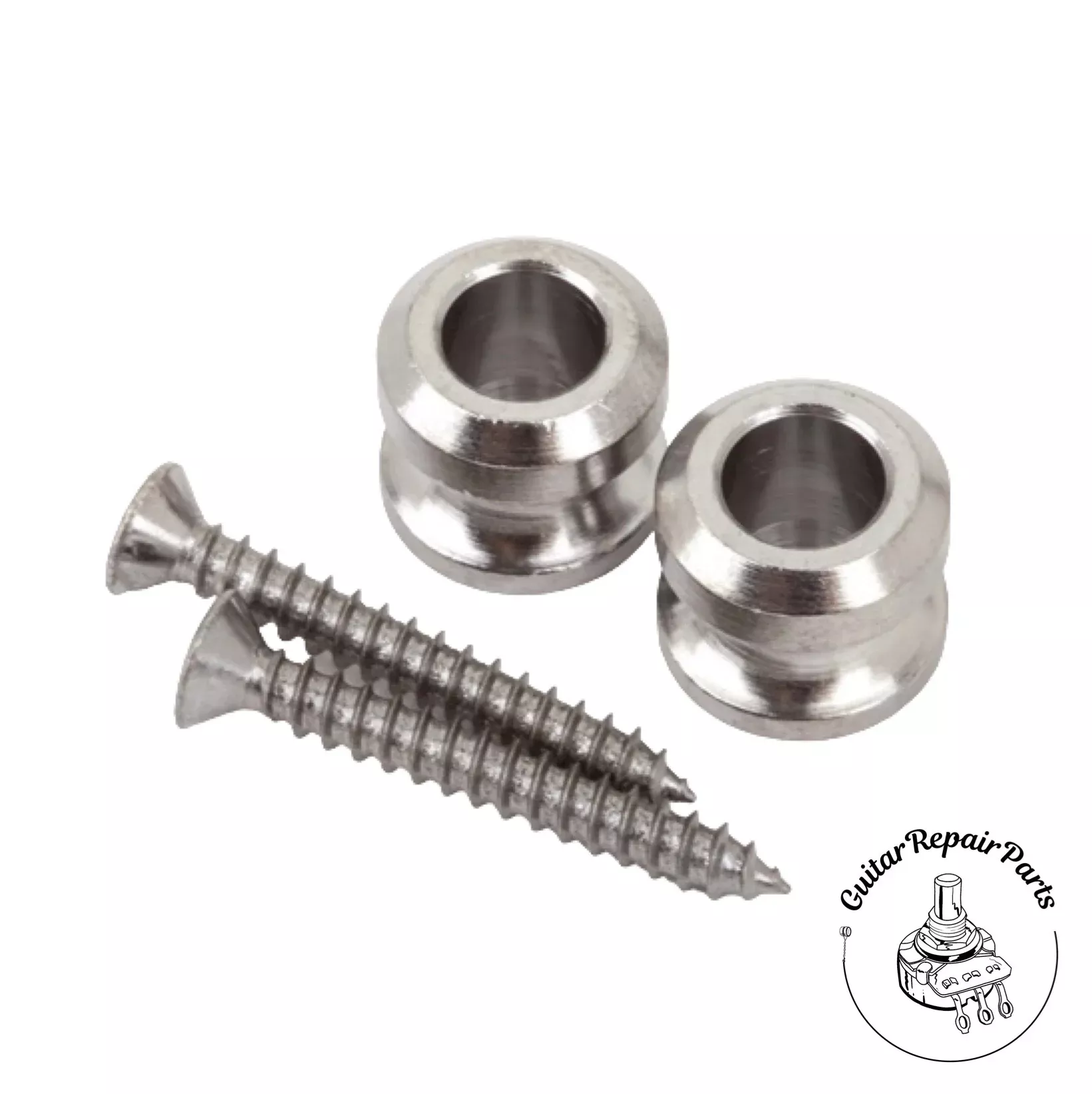 Fender American Series Locking Strap Buttons (2 ea) 0994914000 – Chrome