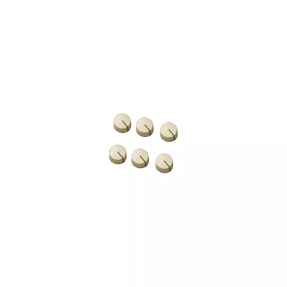 Fender Amplifier Knobs Vintage White